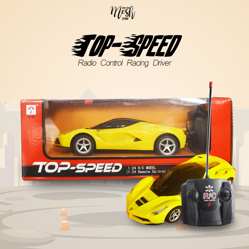 powerful radio control racing driver