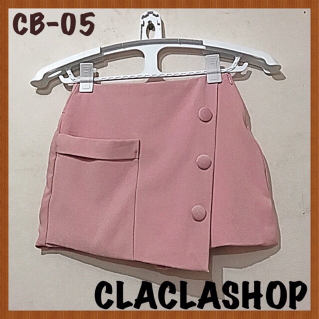 Rok Dusty Pink-Rok putih ladies-Rok Cream Import Korea