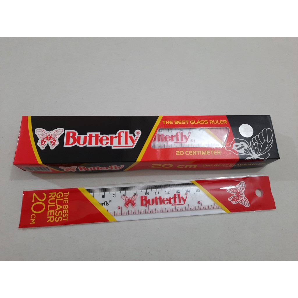 

BUTTERFLY PENGGARIS AKRILIK 20cm