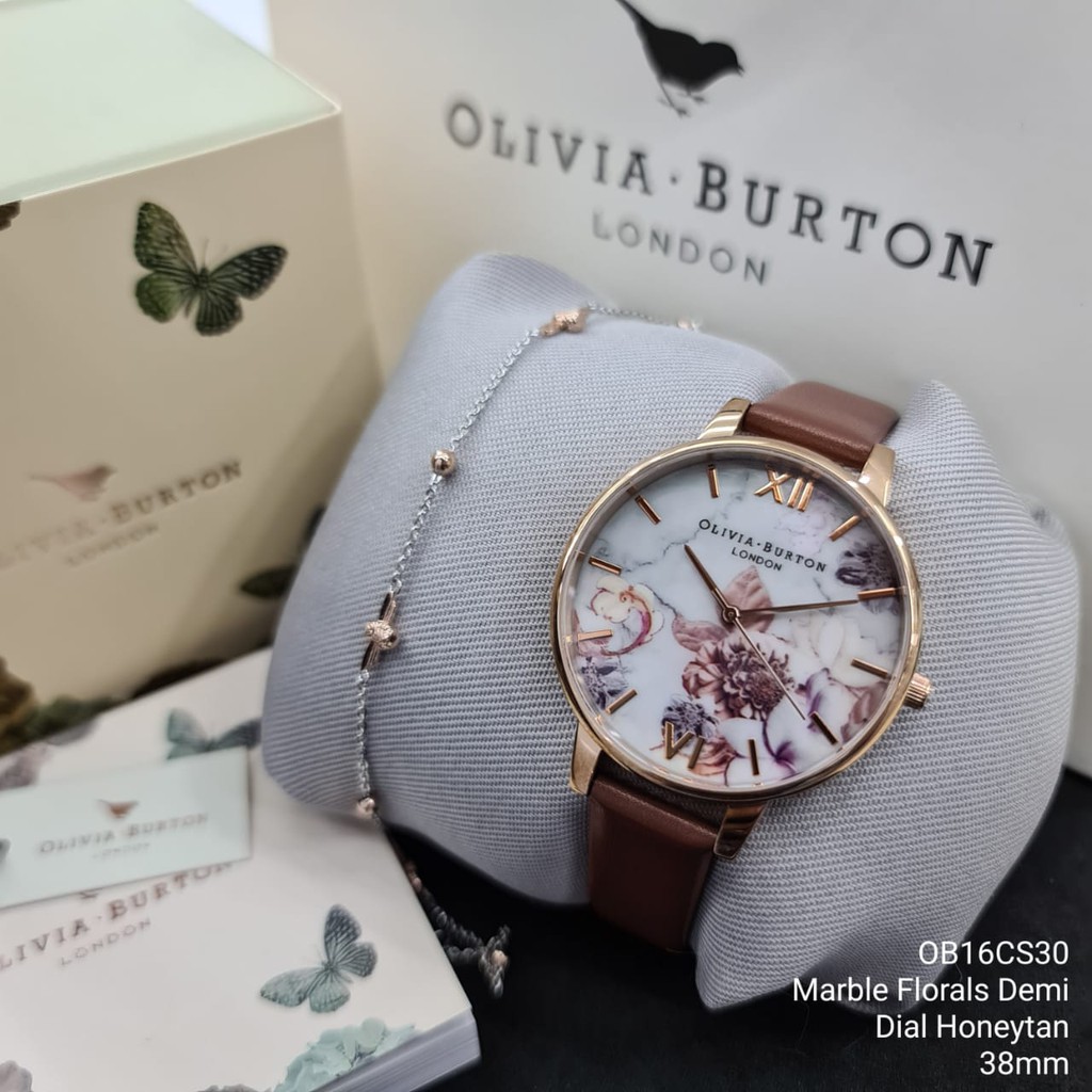 

TERLARIS OB16CS30 Olivia Burton original Include box, manual book, paper bag, free batrai cadangan