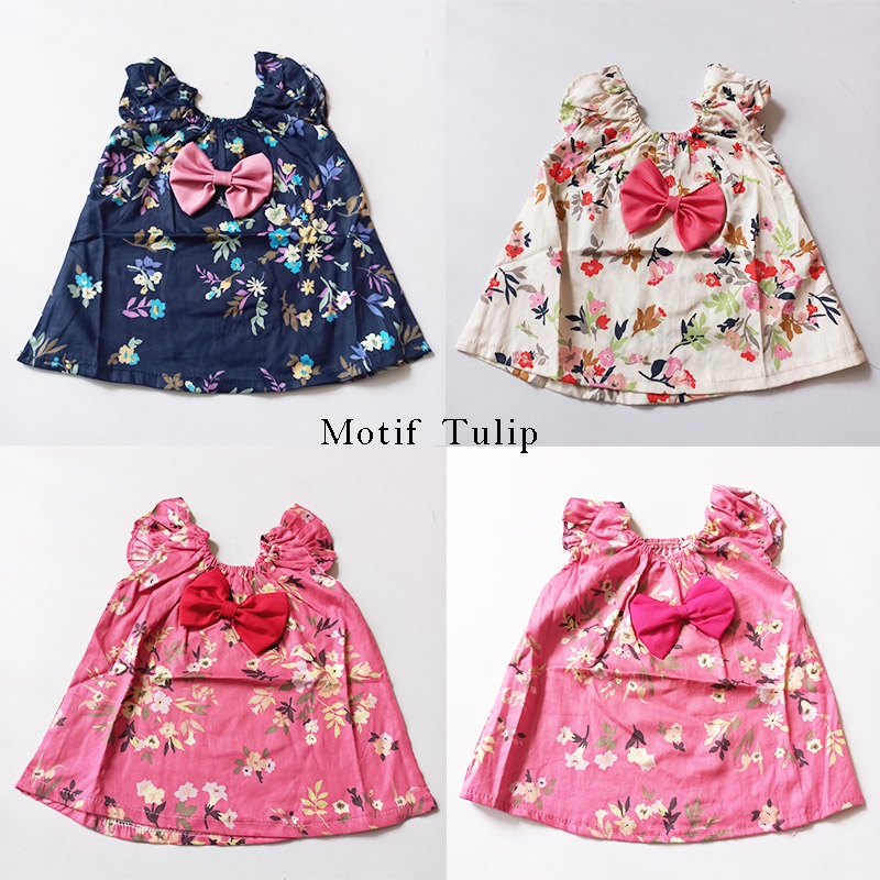 Setelan Bayi 0 3 Bulan Perempuan Newborn Bahan Katun Jepang Adem Import Lucu Baby Dress New Born KA120