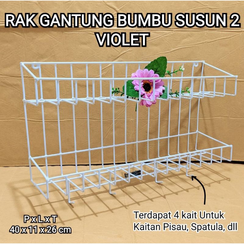 RAK GANTUNG/ RAK BUMBU / RAK BOTOL