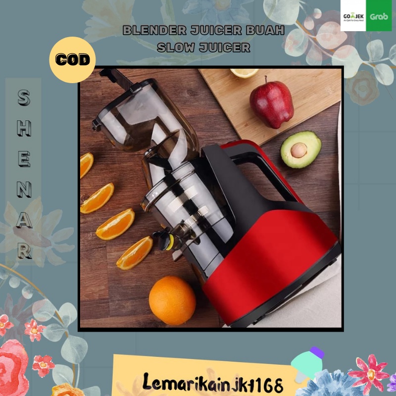 Terbaru slow Juicer| Blender buah| blender bagus|mesin jus buah lambat memperkaya nutrisi|Blender buah