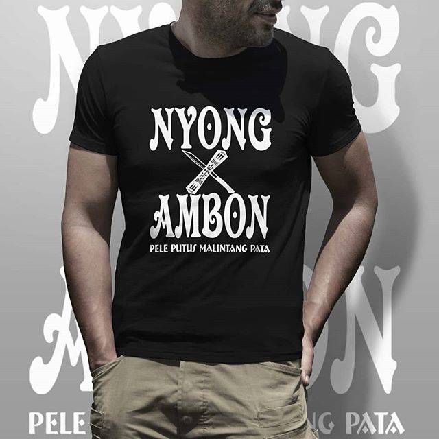 Kaos Nyong Ambon Shopee Indonesia