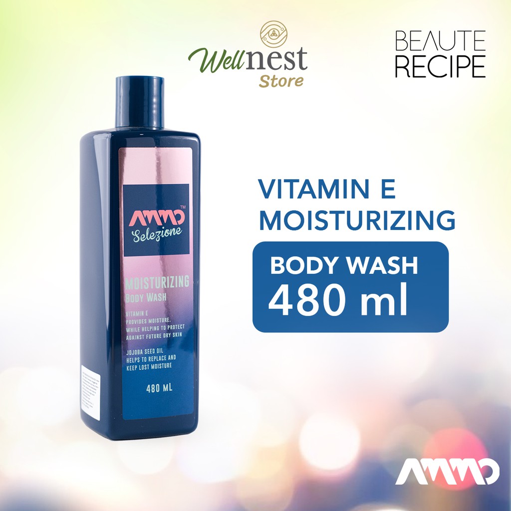 Beaute Recipe Ammo Selezione Moisturizing Body Wash - 480ml
