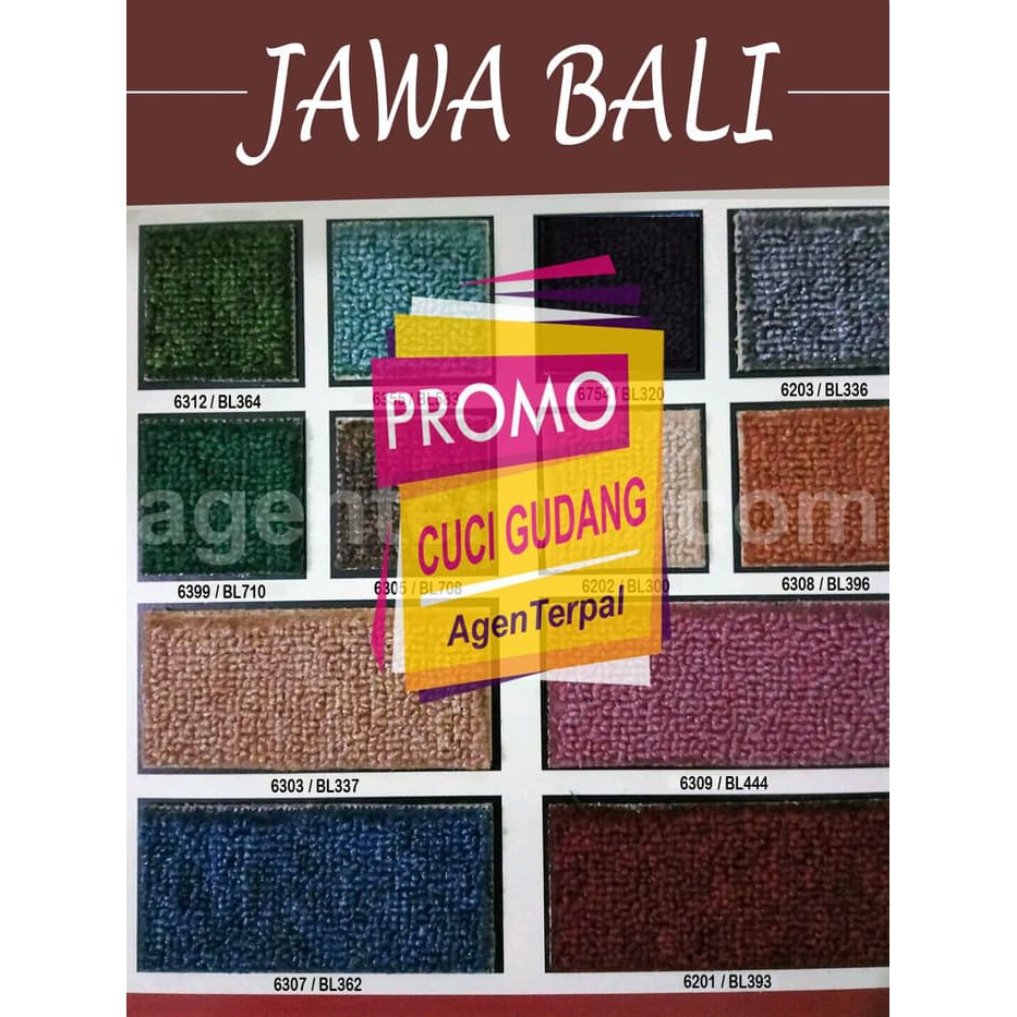Meteran Karpet Polos / Karpet Kantor / Karpet Hotel Merk Nobel Jawa Murah
