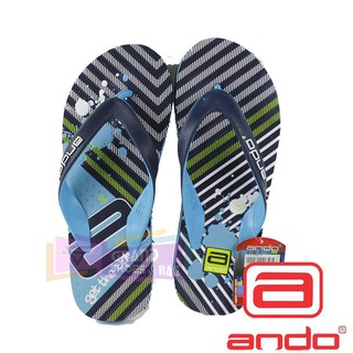  KODE 194 SANDAL  ANDO  JEPIT  GRAFITTY 03 sandal  black 