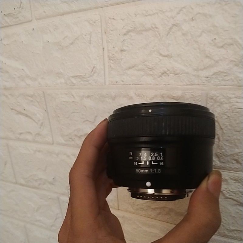 Lensa fix Nikon 50mm(likeNew)