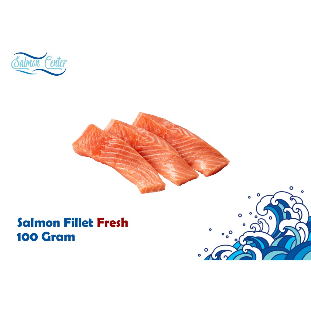 Salmon Fresh Sashimi Grade 100 Gram