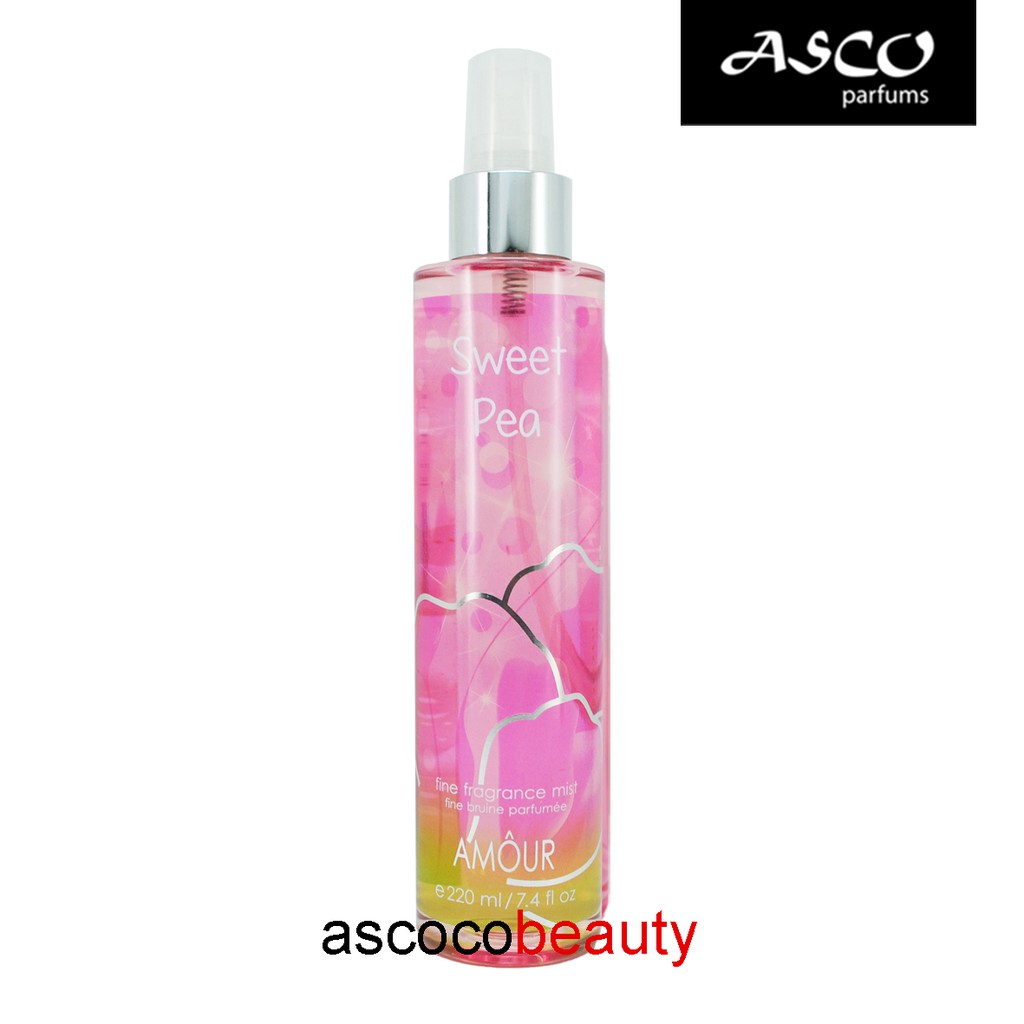 ASCO Amour Fragrance Mist Sweet Pea Body Mist ✰ ascocobeauty ✰