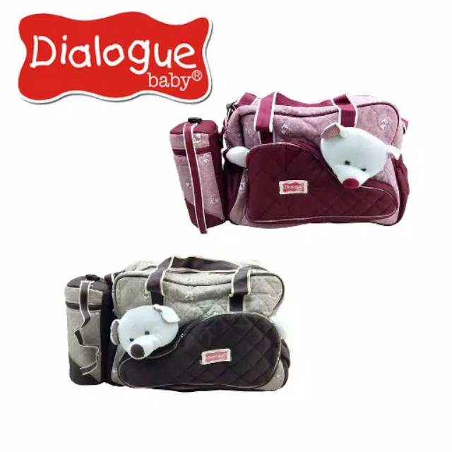 Tas Perlengkapan Bayi Dialogue Baby Uk. Besar SBT Boneka DGT 7110