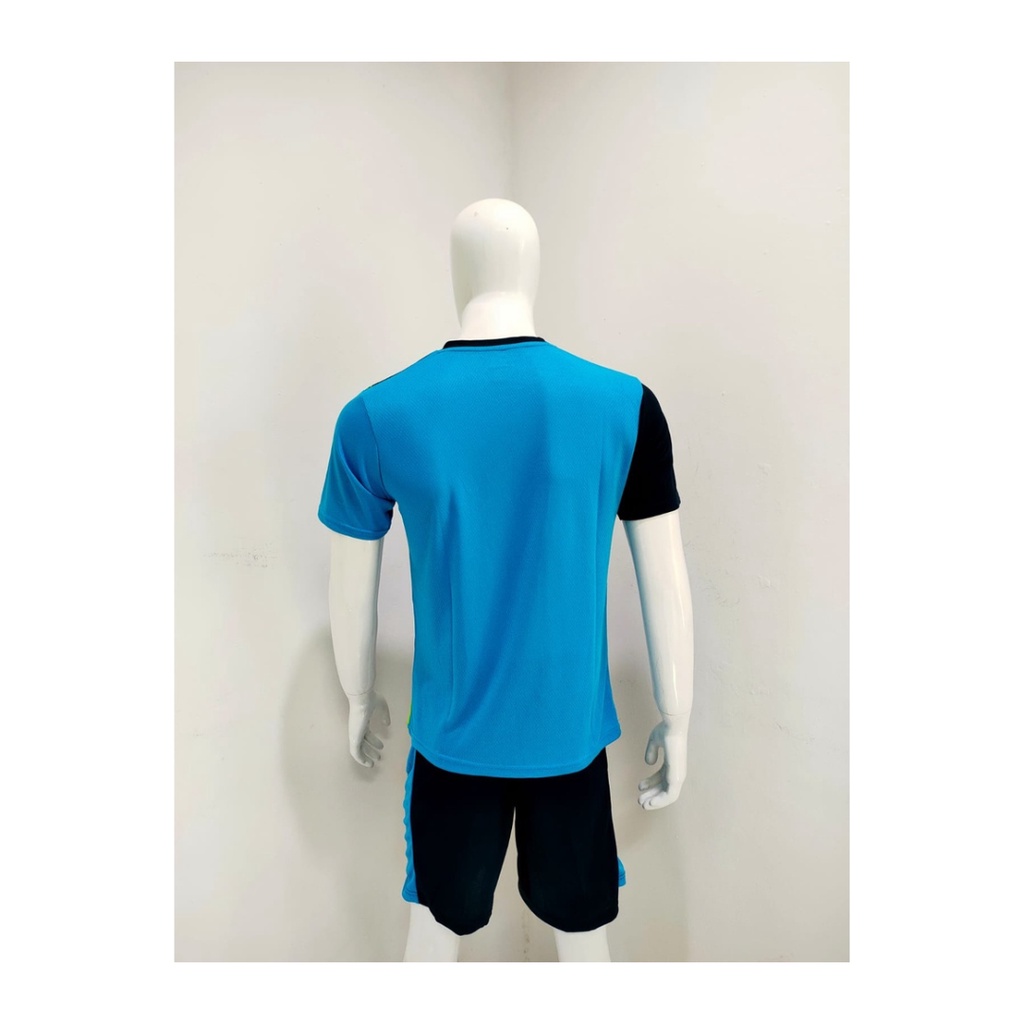 Baju voli pria jersey bola volly kaos celana setelan wanita dewasa t-shirt outfit seragam jarsey kostum olahraga pakaian print custom apparel sport jersy volley ball casual jersi suit MZ127 turqis