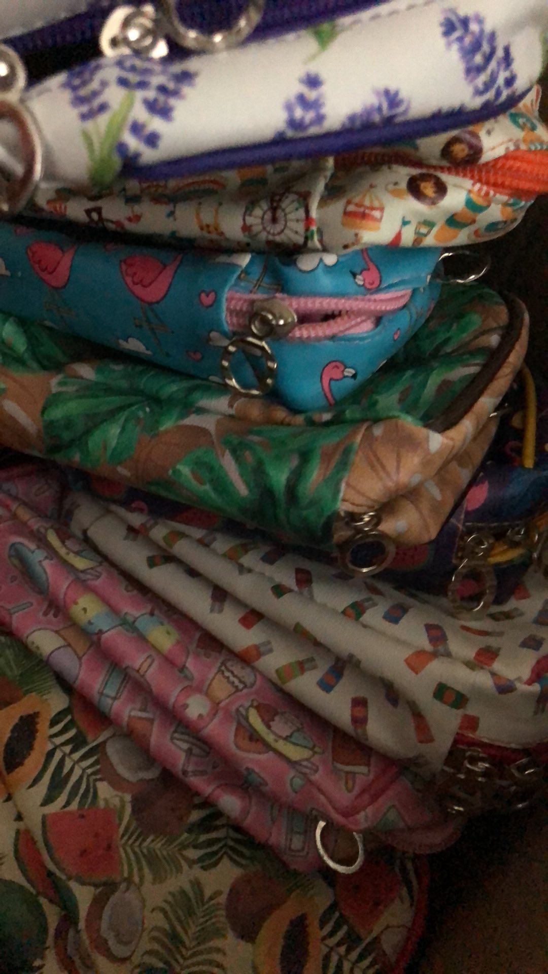 Paket Random Pouch Oil Bag Sekat Ready Motif Random Termurah