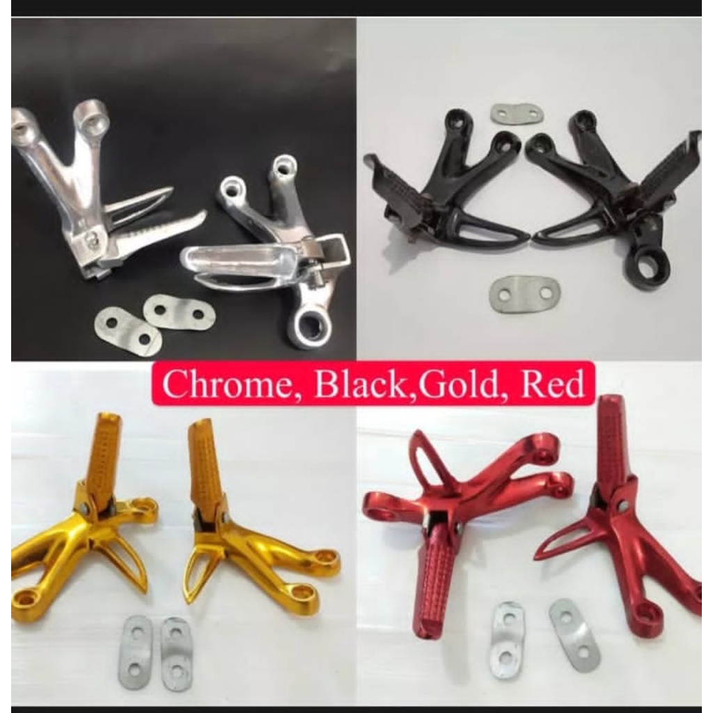 FOOTSTEP SATRIA FU BELAKANG GANTUNG CHROME -STEP SATRIA FU FULL CROME