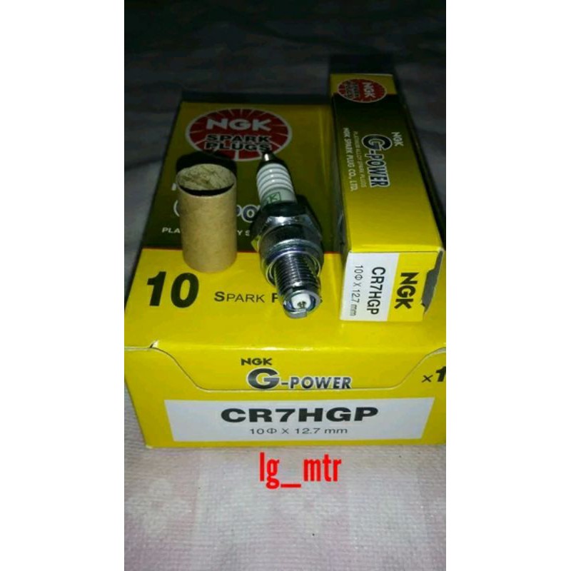 BUSI RACING NGK G POWER CR7HGP SUPRA X - REVO 100 - SUPRA FIT - MIO - VEGA R - NUOVO