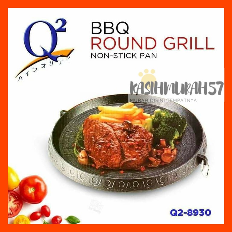 PANGGANGAN BBQ ROUND GRILL Q2 8930 BARBEQUE GRILL PANGGANGAN TEMPAT PEMANGGANGAN / BBQ ROUND GRILL Q
