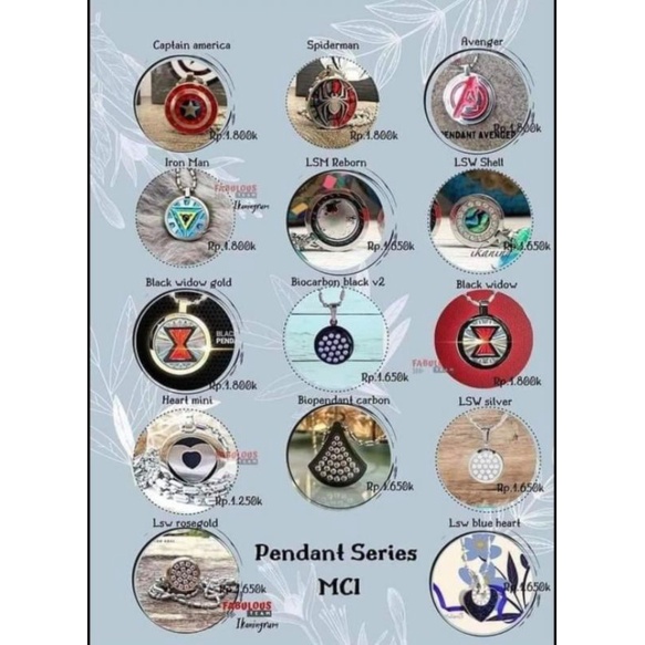 Kalung Pendant MCI Original