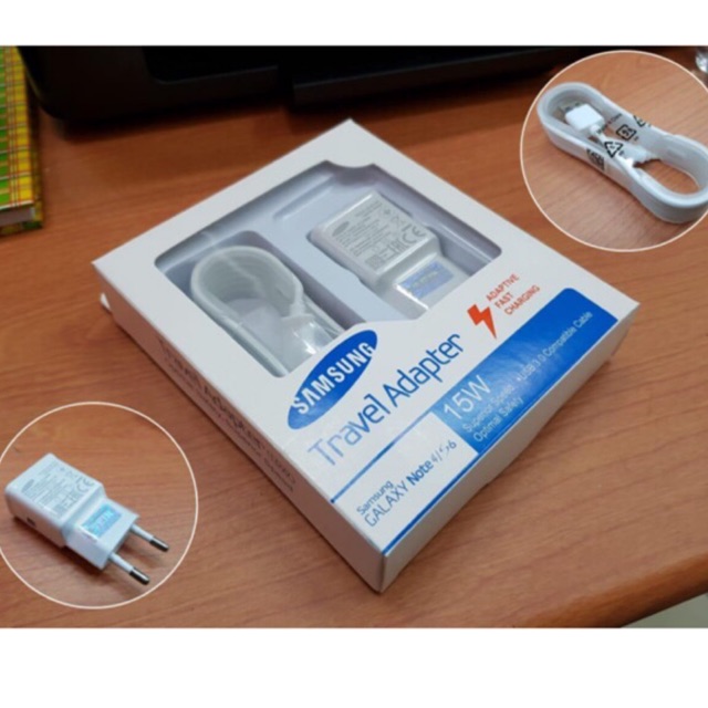 CHARGER CASAN SAMSUNG MURAH S6 2A FAST CHARGE CHAGER 15W