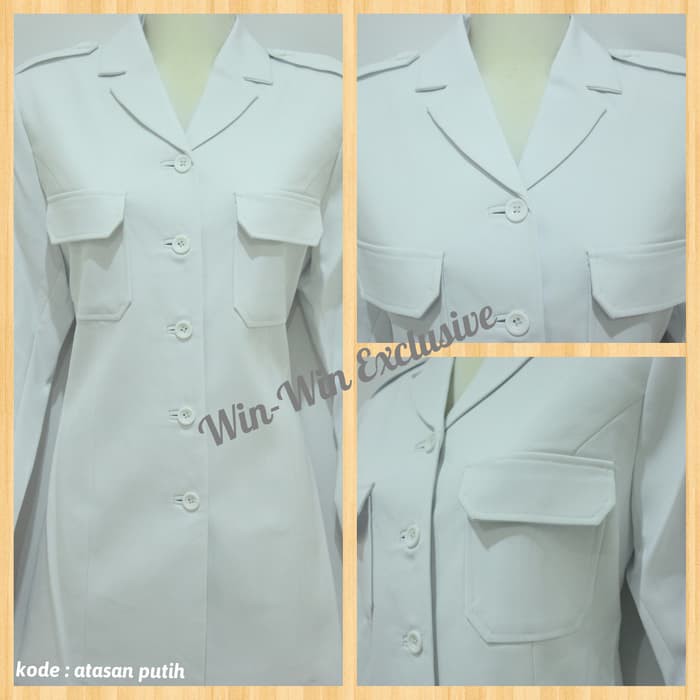Seragam Pns Putih Wanita Kemeja Pns Putih