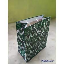

COD - OLSHOP - PAPER BAG MOTIF/ POLOS PAPER BAG COKLAT