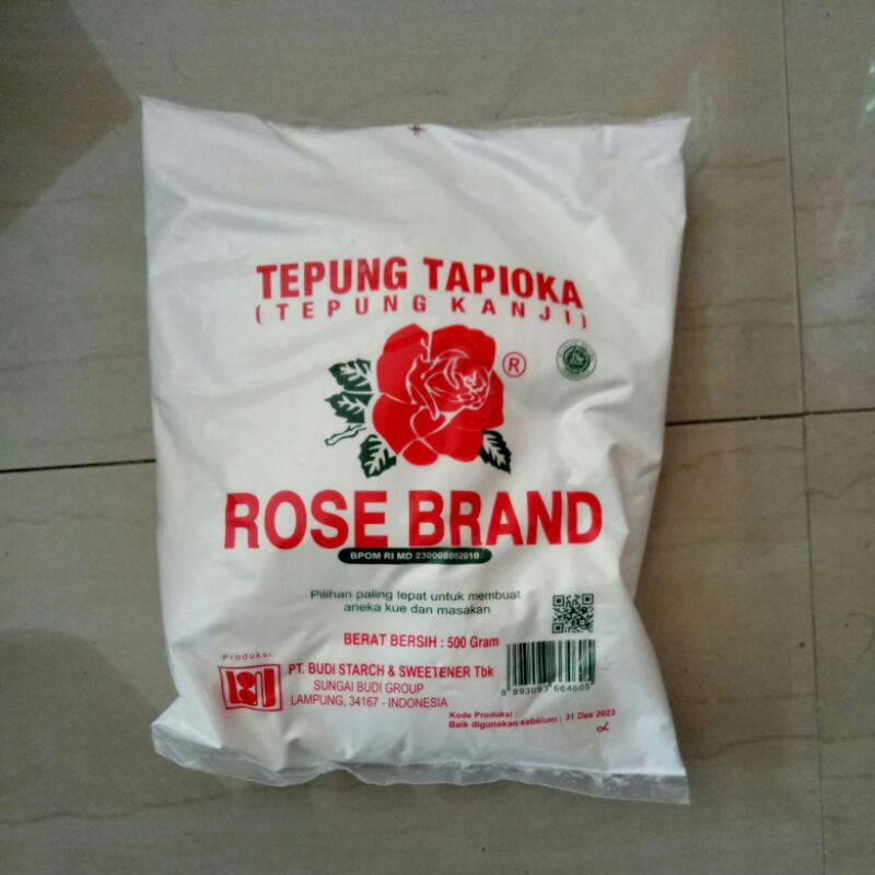 

tepung tapioka rose brand 500g