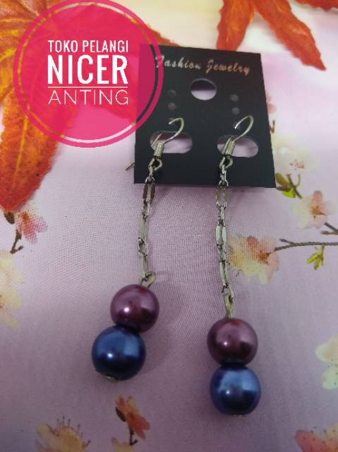 Anting Mutiara Simpel Ala Korea/Anting murah /anting kekinian/Anting fashion wanita