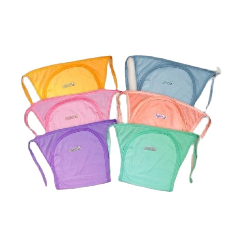 3 pcs Popok Bayi Tali Katun Double Knit SNI