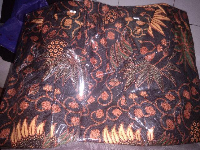 Kemeja Batik Unggul Jaya Bahan Katun Halus Nyaman Dan Adem Dipakai Kantor Kerja Seragam Batik Murahh
