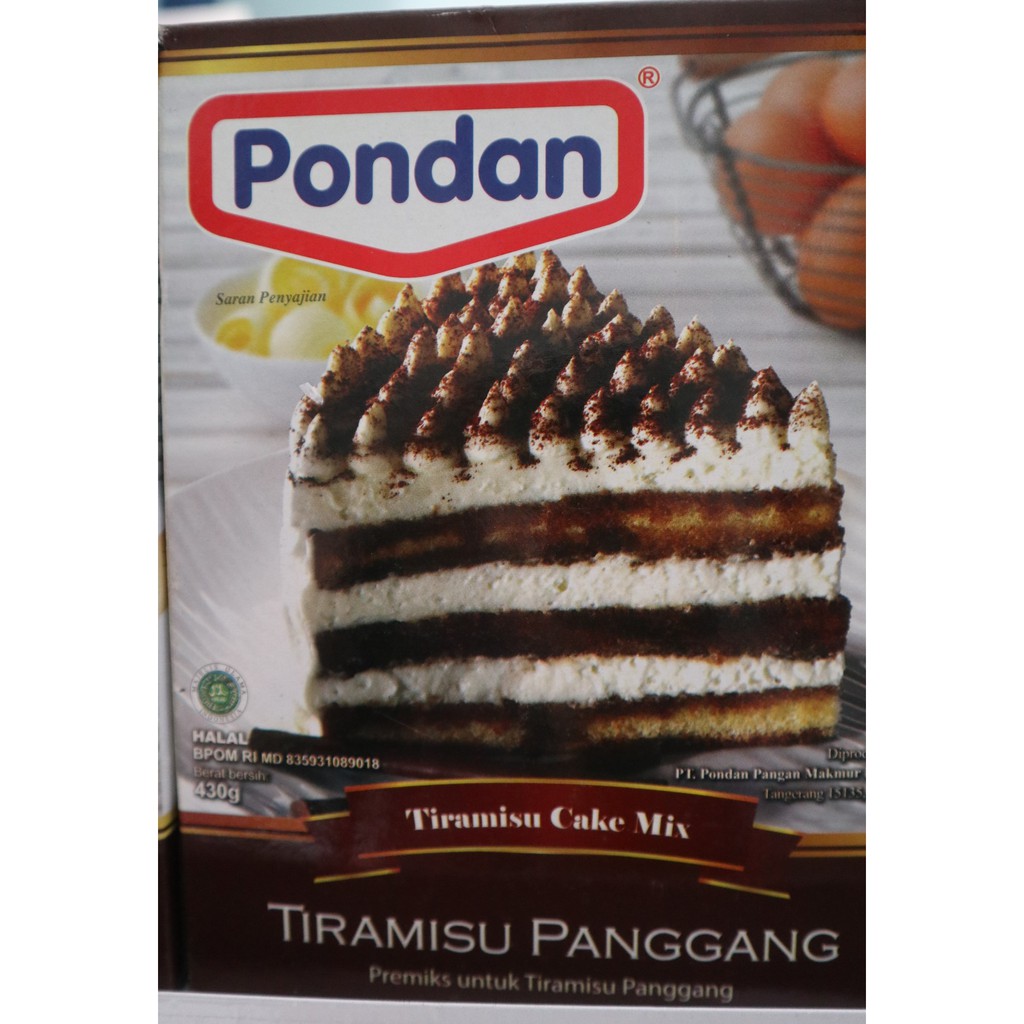 

PONDAN TIRAMISU PANGGANG