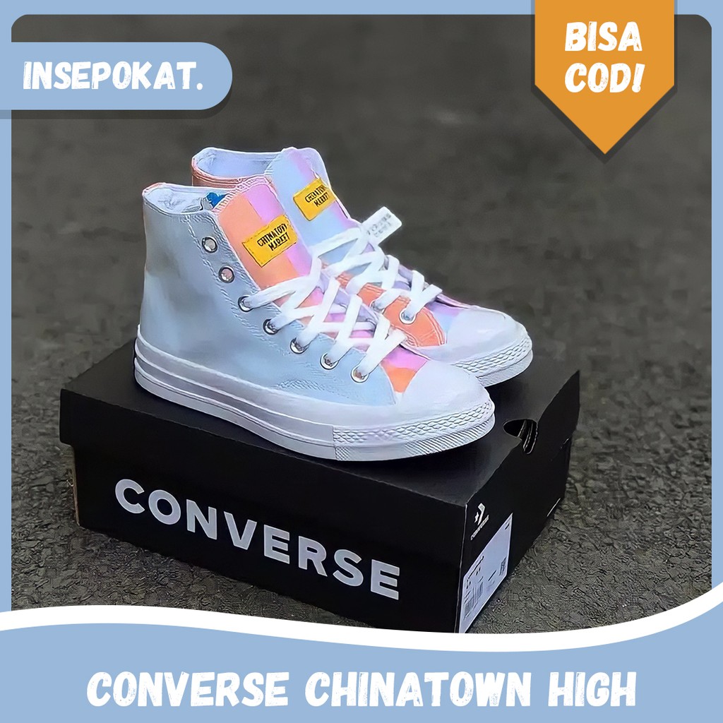(BISA COD) Converse 70s x Chinatown Market Premium Quality - Sepatu Kanvas Berubah Warna