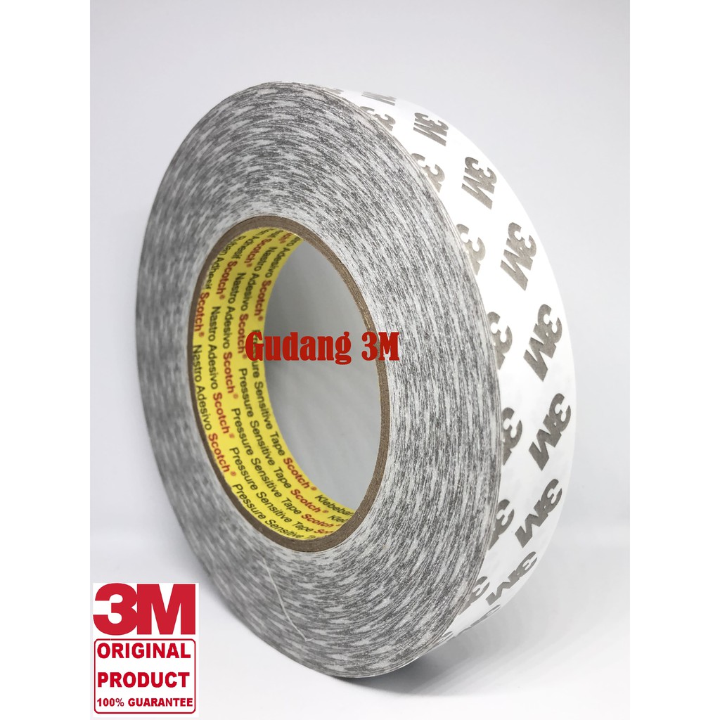 9075i/7385C DOUBLE TAPE 3M ABU-ABU 24mm x 50M ORIGINAL