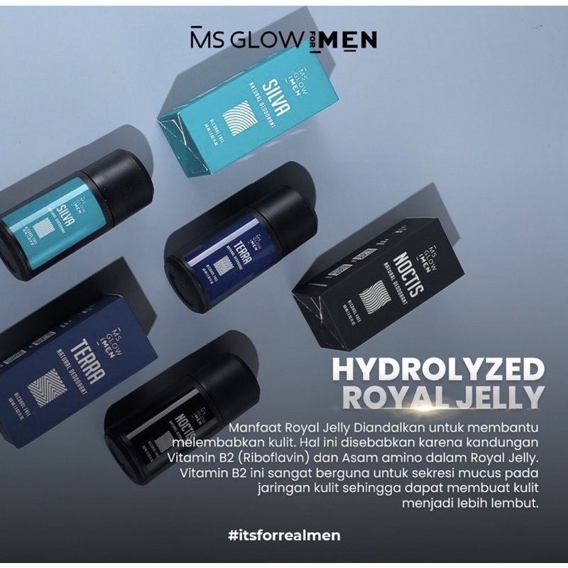 DEODORAN TERRA MSGLOWMEN MSGLOW FOR MEN MSGLOW