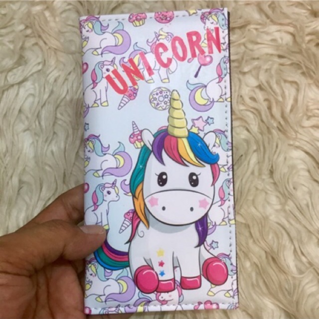 [AHLMN] Dompet anak perempuan, ukuran panjang bahan kulit PU dipadu nilon #dompet #dompetanak