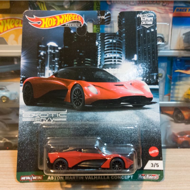 HOT WHEELS ASTON MARTIN VALHALLA CONCEPT - EXOTIC  ENVY - PREMIUM