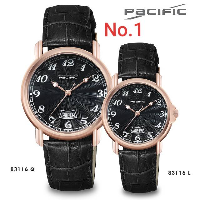 Jam Tangan Couple Analog Couple Pacific PCF0003 Original