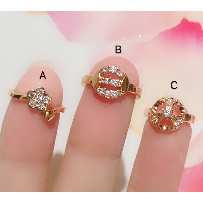 promo cincin anak 15 model baru lapis emas 24 karat