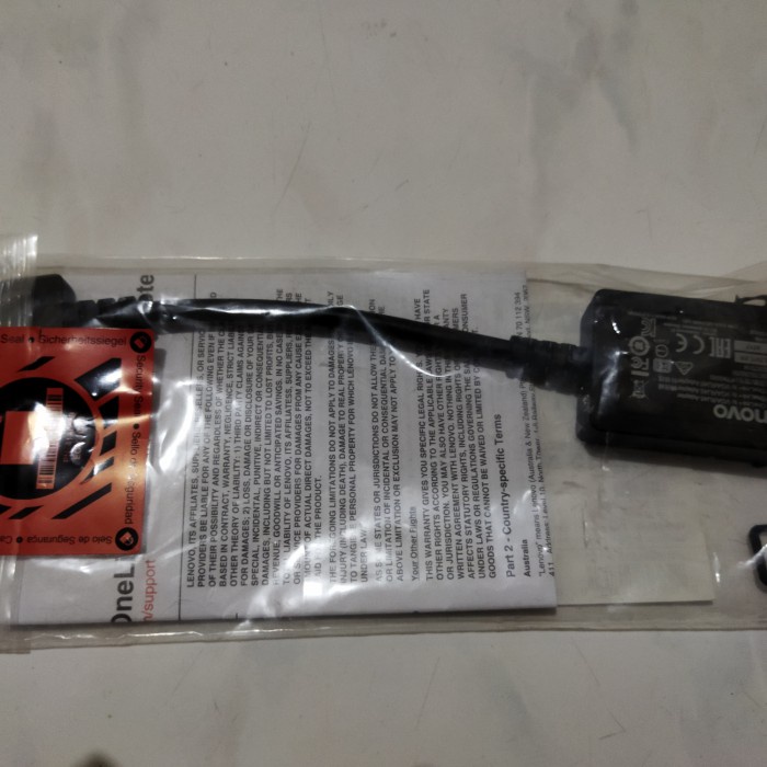 Adapter Lenovo Thinkpad Yoga X1 P40 RJ45 Ethernet dan VGA Original