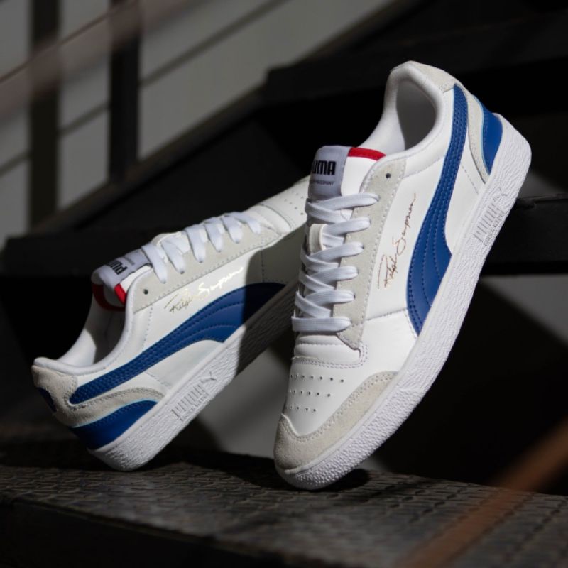 PUMA RALPH SAMPSON WHITE BLUE BNWB