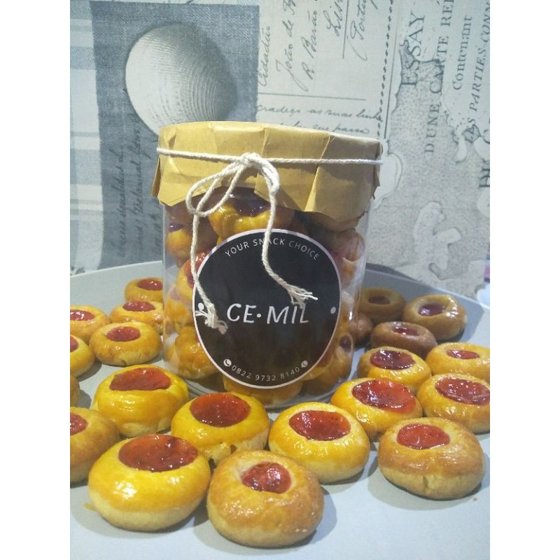 

Strawberry Thumprint Cookies (BY ORDER / PO)