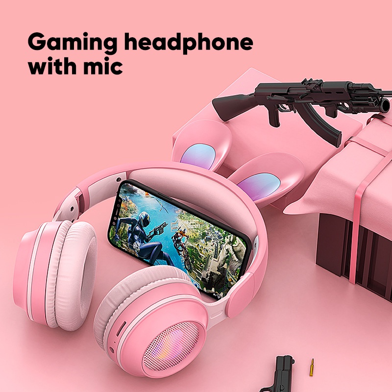 Bepop Gaming Headset Wireless Bluetooth Headphone