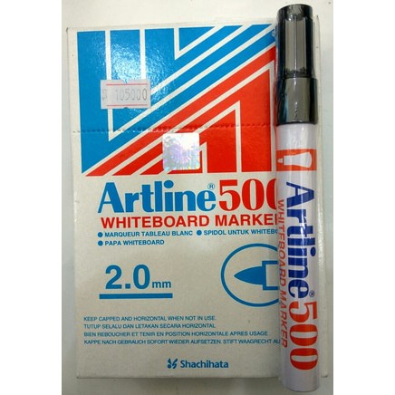 

Spidol WhiteBoard Marker Hitam Artline 500
