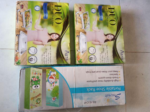 Fast Food Duo Asta / Tempat Makanan Prasmanan Serving Dish Dobel 2 In1 Stainless Anti Karat