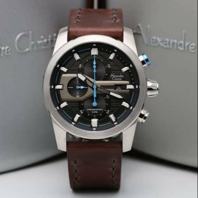 JAM TANGAN ALEXANDRE CHRISTIE COWOK AC 6270 ORIGINAL