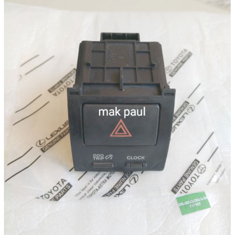 tombol hazadt odo kisi ac Yaris new VIOS 2007 - 2013 ORIGINAL copotan