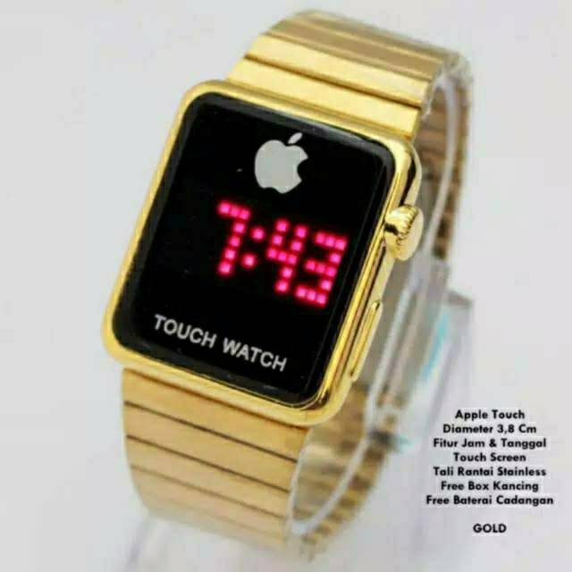 JAM TANGAN WANITA IPHONE LED RANTAI RELVAN