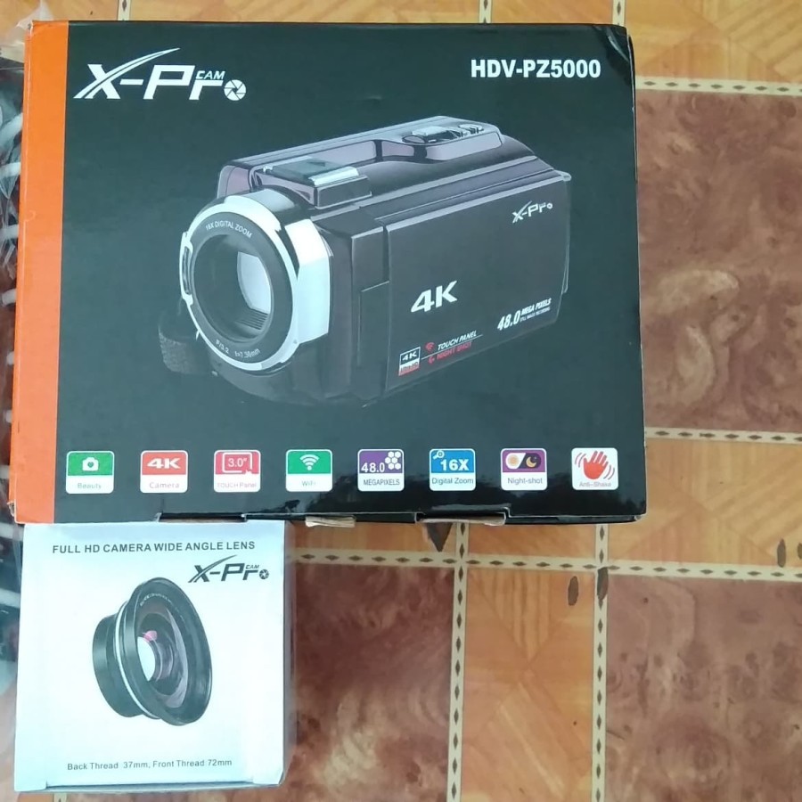 Jual Hanya Batam Bekas Handycam X Pro HDV PZ5000 4K 48mega pixels