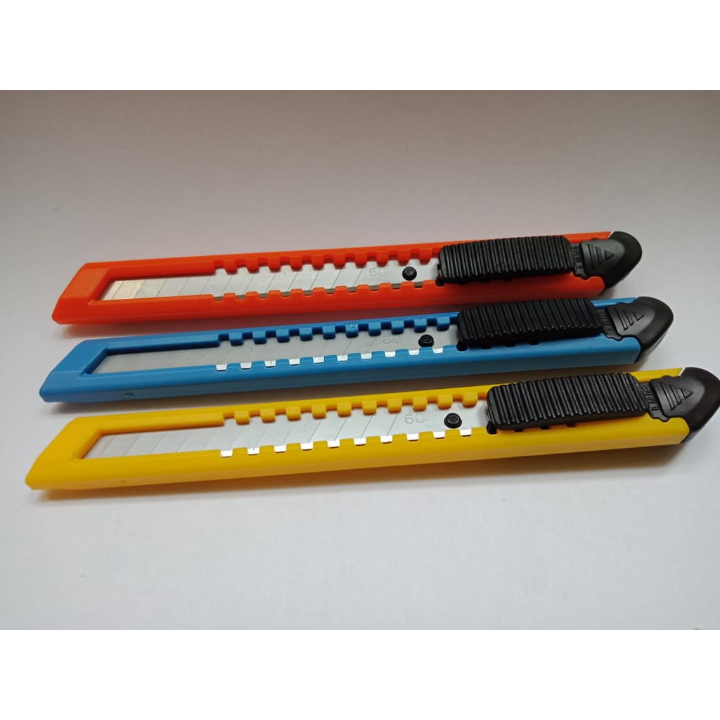 

Cutter 60C - 9mm / Cutter RBJ / Alat Pemotong / Termurah / Terlaris!!