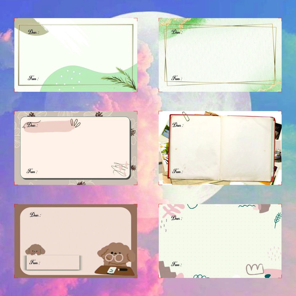 

Stiker ucapan | Stiker Blank Card | stiker Greeting Card ( MIN ORDER 1 DESAIN 10 PCS )