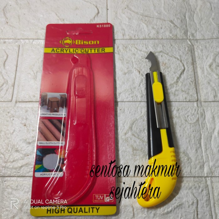 

Diskon Bison Pisau Acrylic Akrilik Cutter Mika Plastik Terbatas