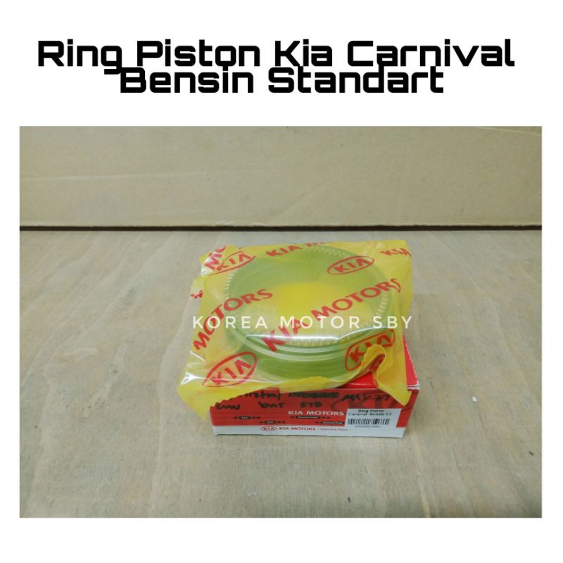 Ring Piston Kia Carnival Bensin Standart Ring Seker Kia Carnival Bensin Std